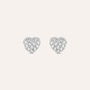 Orecchini Lobo Silver Moments Argento Rodiato Cubic Zirconia