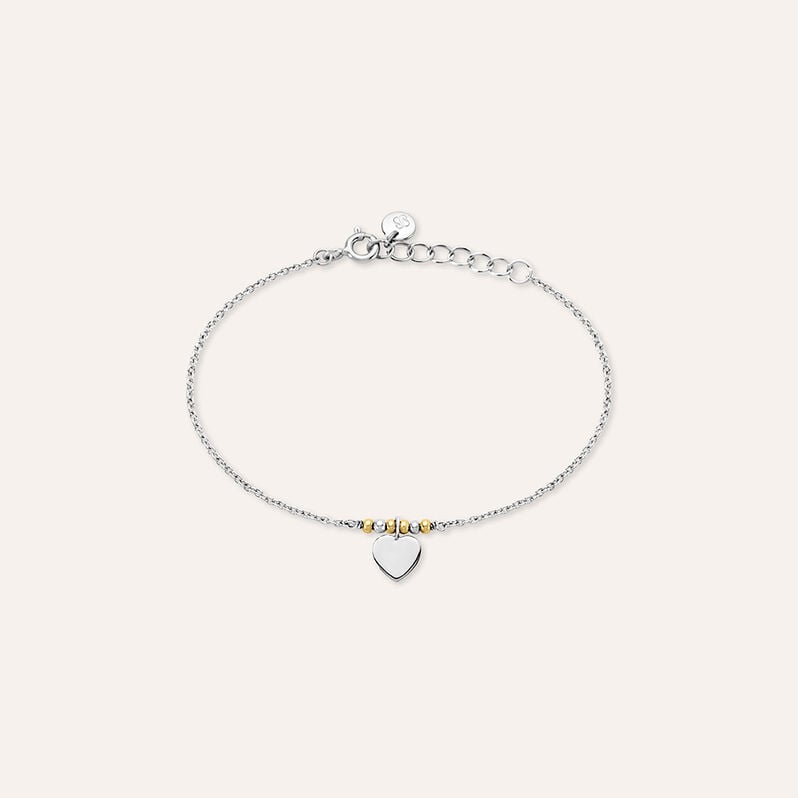 Bracciale Silver Baby Argento Bicolore - Bracciali Love Bambino | Stroili