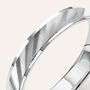 Fede Classica Satinata 3.5 mm Oro Bianco