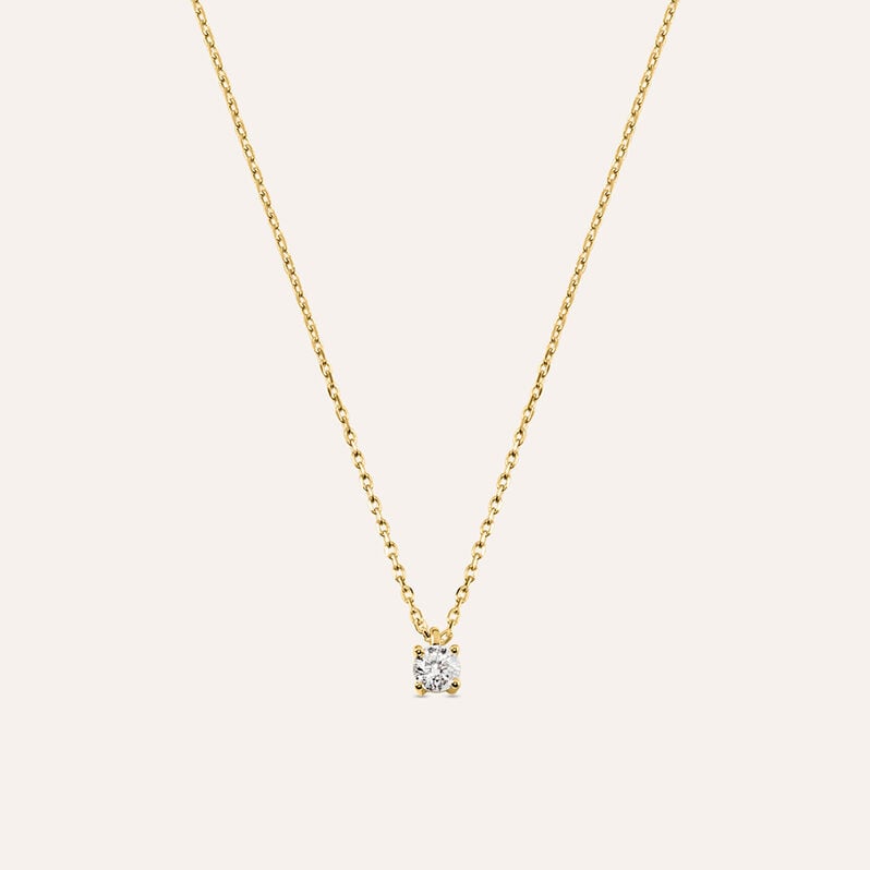 Collana Punto Luce Grace Oro Giallo Diamante - Collane Punto Luce Donna | Stroili