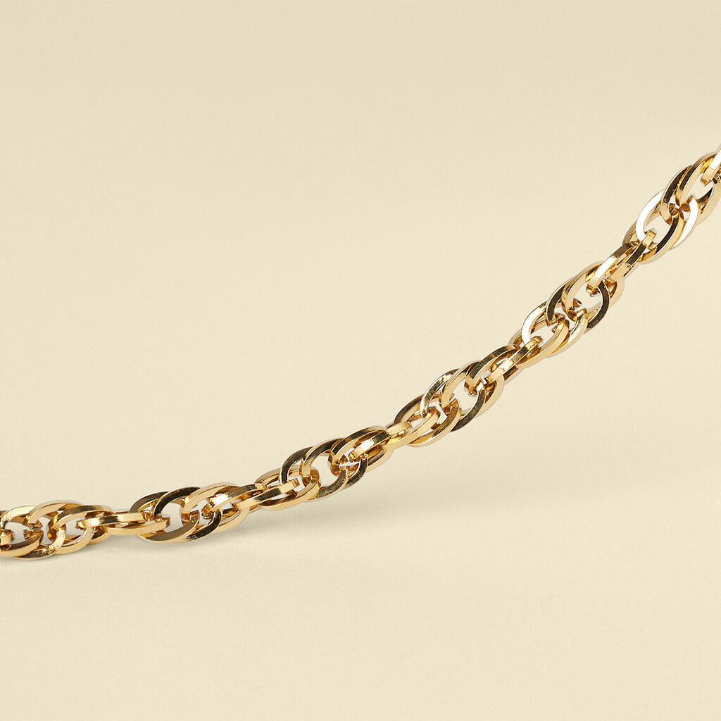 Collana Radiance Acciaio Dorato