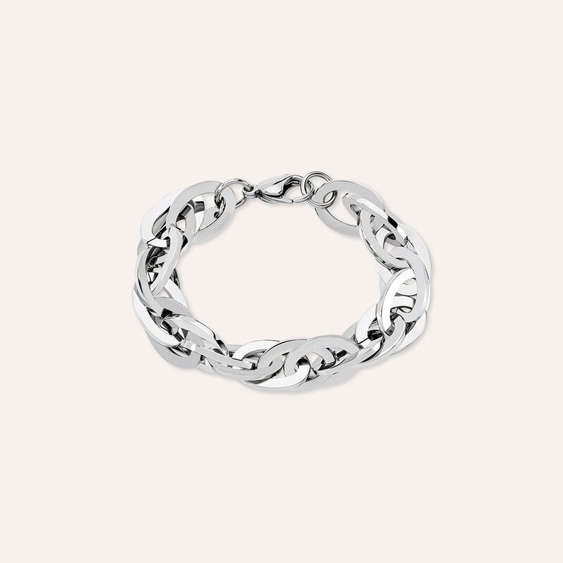 Bracciale Catena Moonlight Acciaio - Bracciali Donna | Stroili
