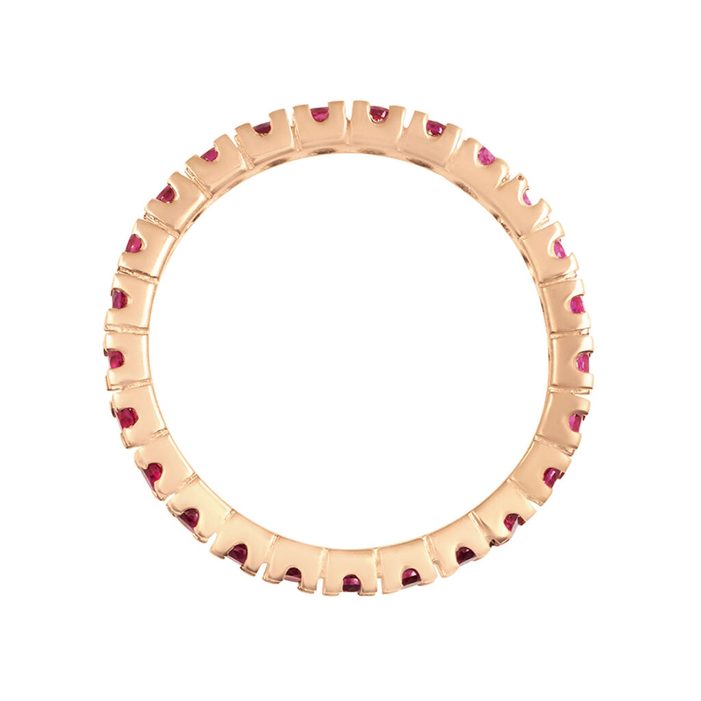 Anello Eternity Silver Rainbow Argento Rosa Cubic Zirconia - Anelli Eternity Donna | Stroili