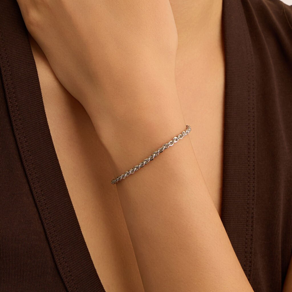 Bracciale Catena Colette Oro Bianco - Gioielli Donna | Stroili