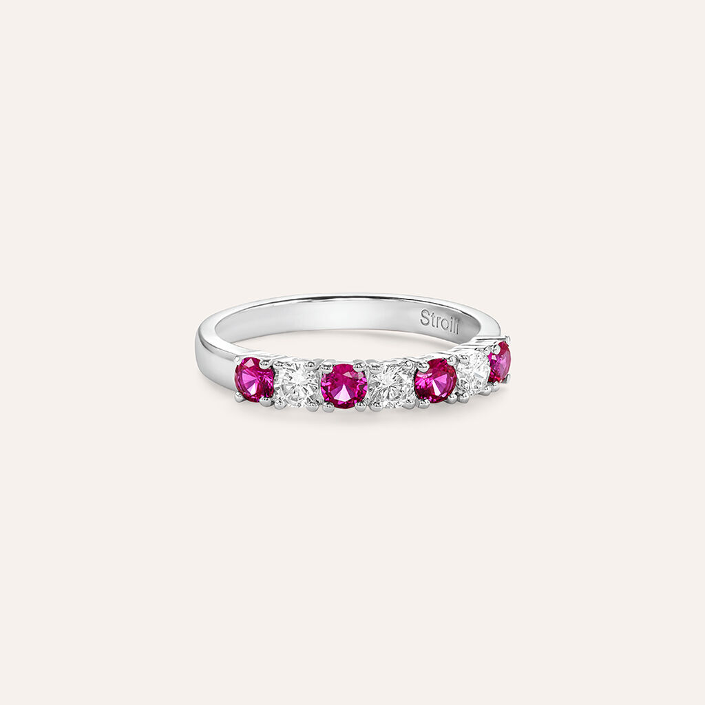 Anello Riviere Silver Elegance Argento Rodiato Cubic Zirconia - Anelli Riviere Donna | Stroili