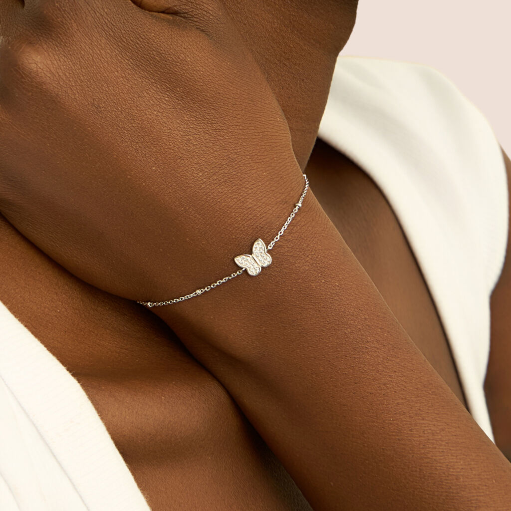 Bracciale Silver Moments Argento Rodiato Cubic Zirconia - Bracciali Amicizia Donna | Stroili