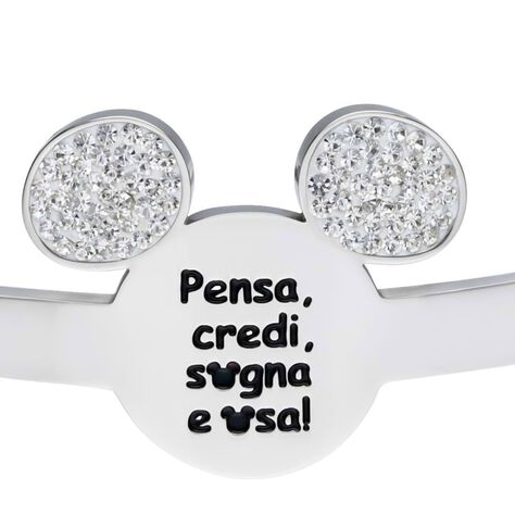 Bangle Lady Message Acciaio Disney e Cristalli - Bracciali Donna | Stroili