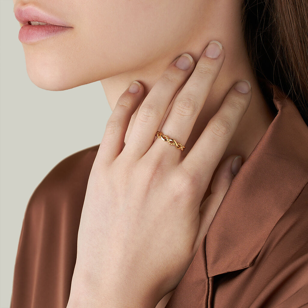 Anello Fantasia Beverly Oro Giallo - Anelli Moderni Donna | Stroili