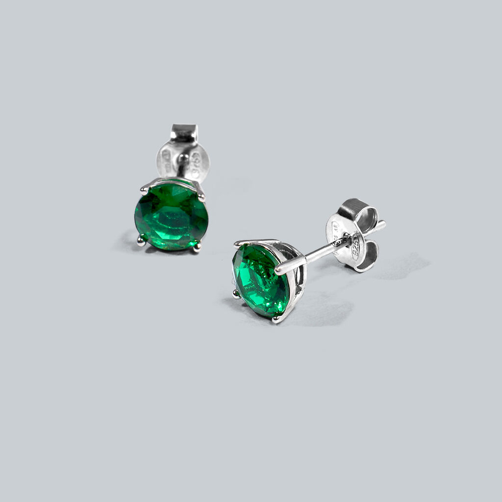 Orecchini Lobo Punto Luce Silver Rainbow Argento Rodiato Cubic Zirconia - Orecchini a Lobo Donna | Stroili