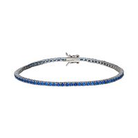 Bracciale Tennis Silver Rainbow Argento Rodiato Cubic Zirconia