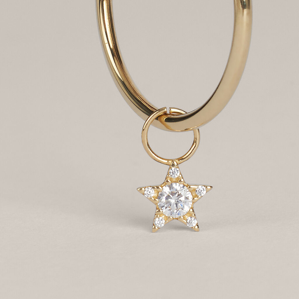 Charm Toujours Oro Giallo Cubic Zirconia - Orecchini Componibili Donna | Stroili