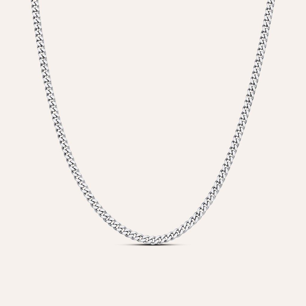 Catena Gentleman Argento Rodiato - Collane Catena Uomo | Stroili