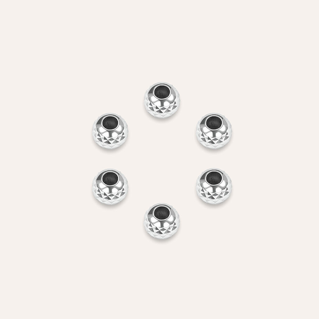 Bead Love Beats Argento Rodiato