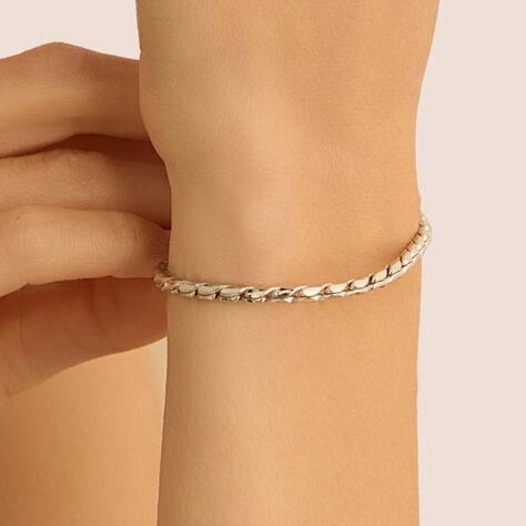 Bracciale Catena Silver Collection Argento Rodiato - Bracciali Donna | Stroili