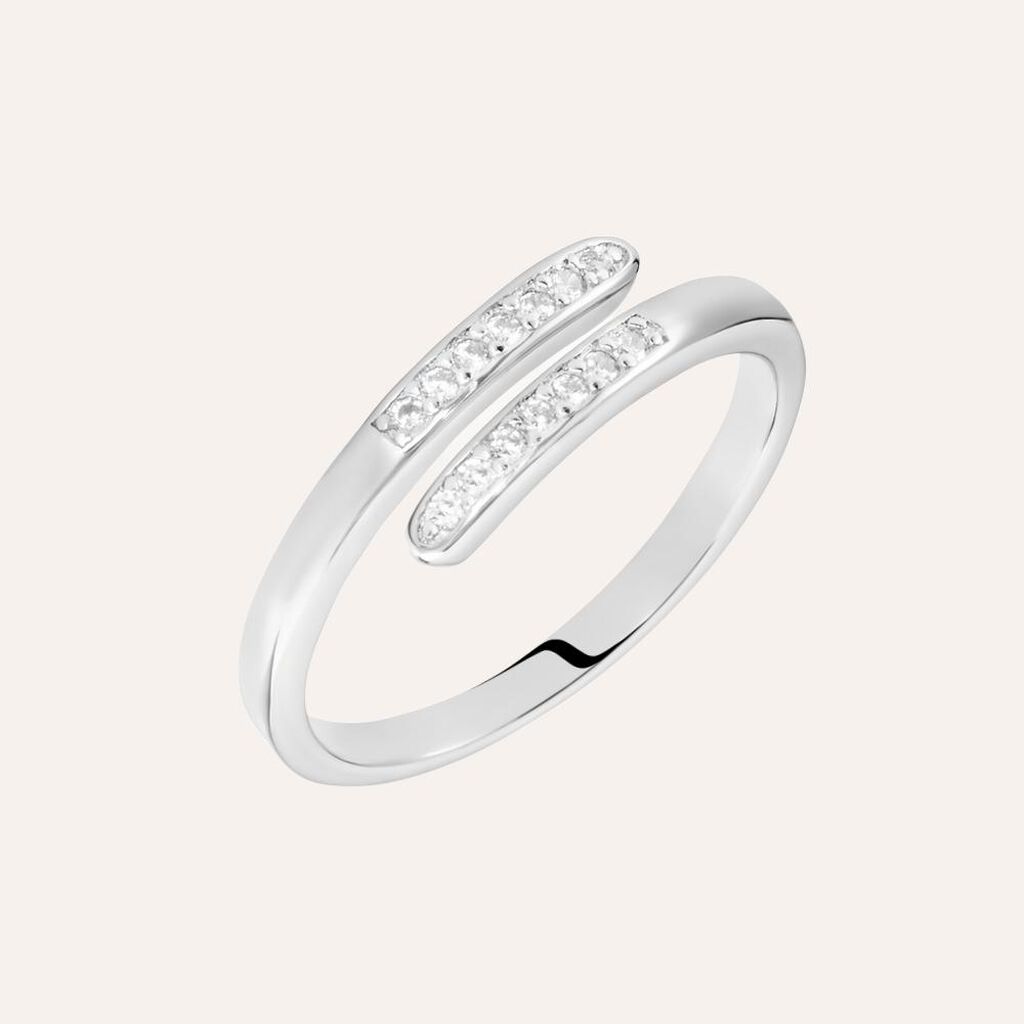 Anello Silver Shine Argento Rodiato Cubic Zirconia