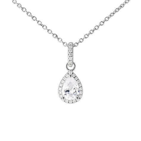 Collana Punto Luce Silver Elegance Argento Rodiato Cubic Zirconia - Collane Punto Luce Donna | Stroili