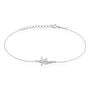 Bracciale Silver Elegance Argento Rodiato Cubic Zirconia