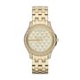 Orologio Armani Exchange solo tempo cinturino e cassa in acciaio dorato con cristalli