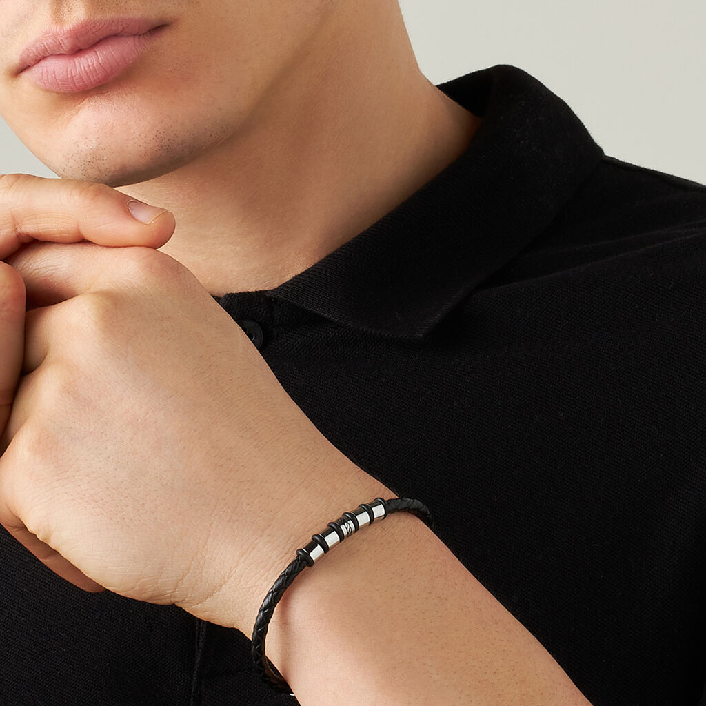 Bracciale Man Code Acciaio - Bracciali Uomo | Stroili