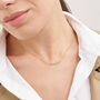 Collana Desideria Argento Nobile Dorato Cubic Zirconia