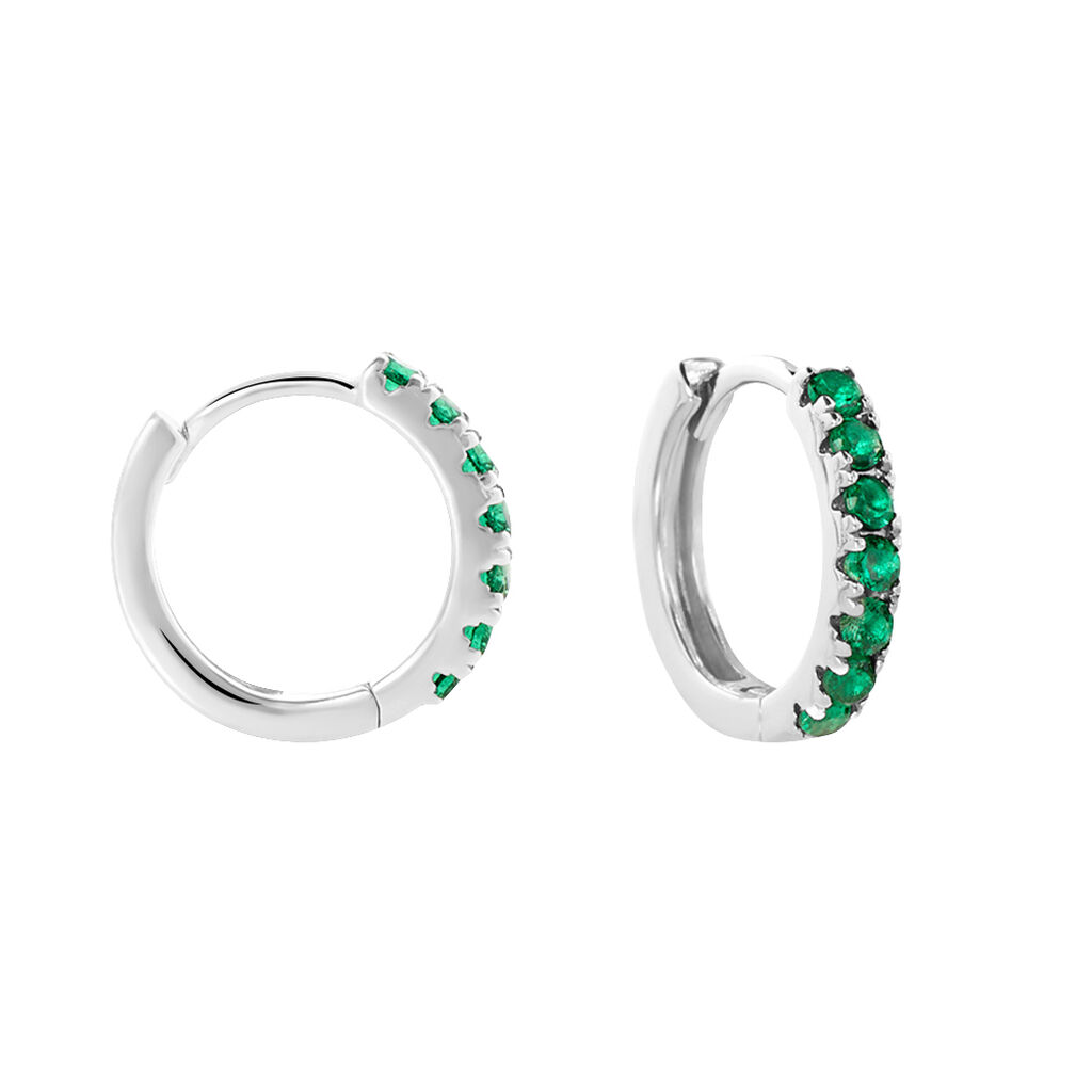Orecchini A Cerchio Silver Rainbow Argento Rodiato Cubic Zirconia - Orecchini a Cerchio Donna | Stroili