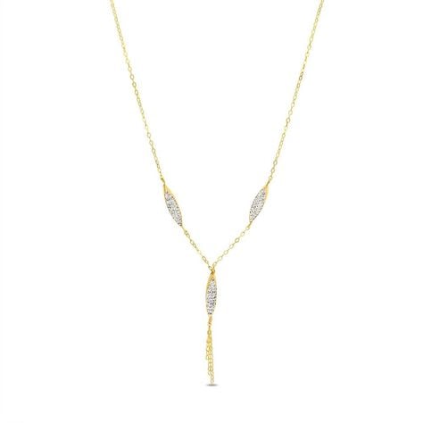 Collana Christelle Oro Giallo Cristallo - Collane Donna | Stroili