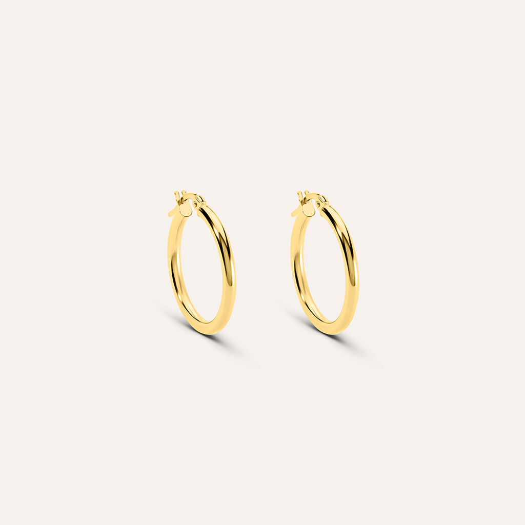 Orecchini A Cerchio Toujours Oro Giallo