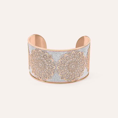 Bangle Lady Shine Acciaio Rosa - Bracciali Rigidi Donna | Stroili