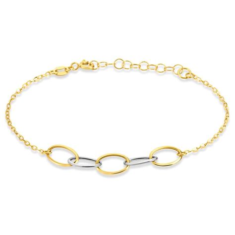 Bracciale Catena Beverly Oro Bicolore - Bracciali Amicizia Donna | Stroili