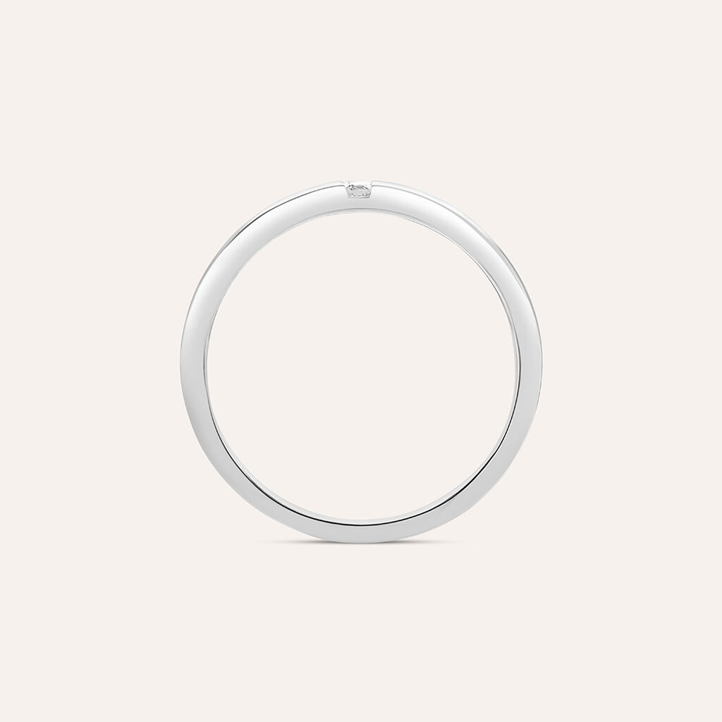 Anello Fedina Silver Collection Argento Rodiato Cubic Zirconia - Anelli con Pietre Donna | Stroili