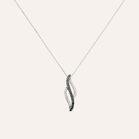 Collana Sophia Oro Bianco Diamante - Collane Donna | Stroili