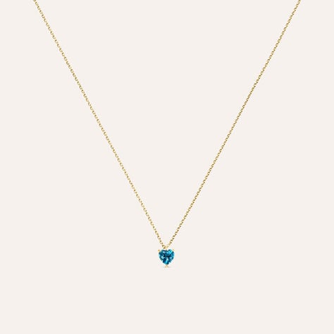 Collana Punto Luce Am&eacute;lie Oro Giallo Topazio - Collane Punto Luce Donna | Stroili