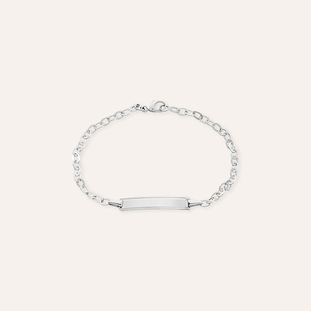 Bracciale bambino in oro bianco