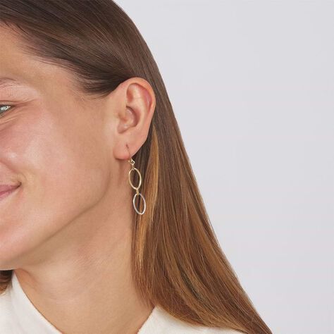 Orecchini Pendenti Beverly Oro Bicolore - Orecchini Pendenti Donna | Stroili