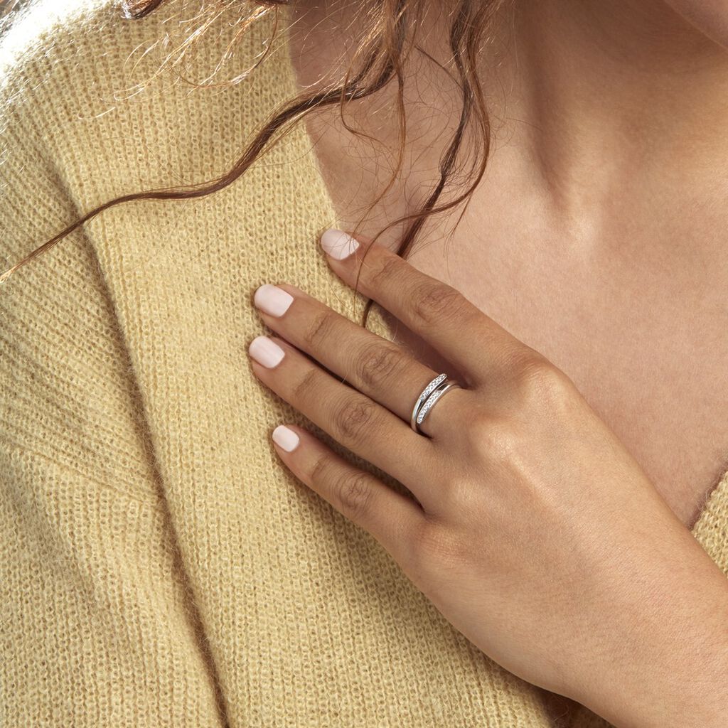 Anello Silver Shine Argento Rodiato Cubic Zirconia