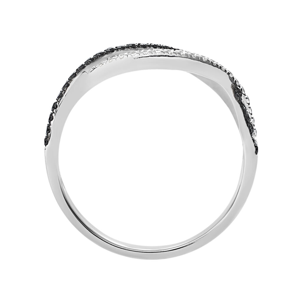 Anello Fantasia Silver Shine Argento Rodiato Cubic Zirconia - Anelli con Pietre Donna | Stroili