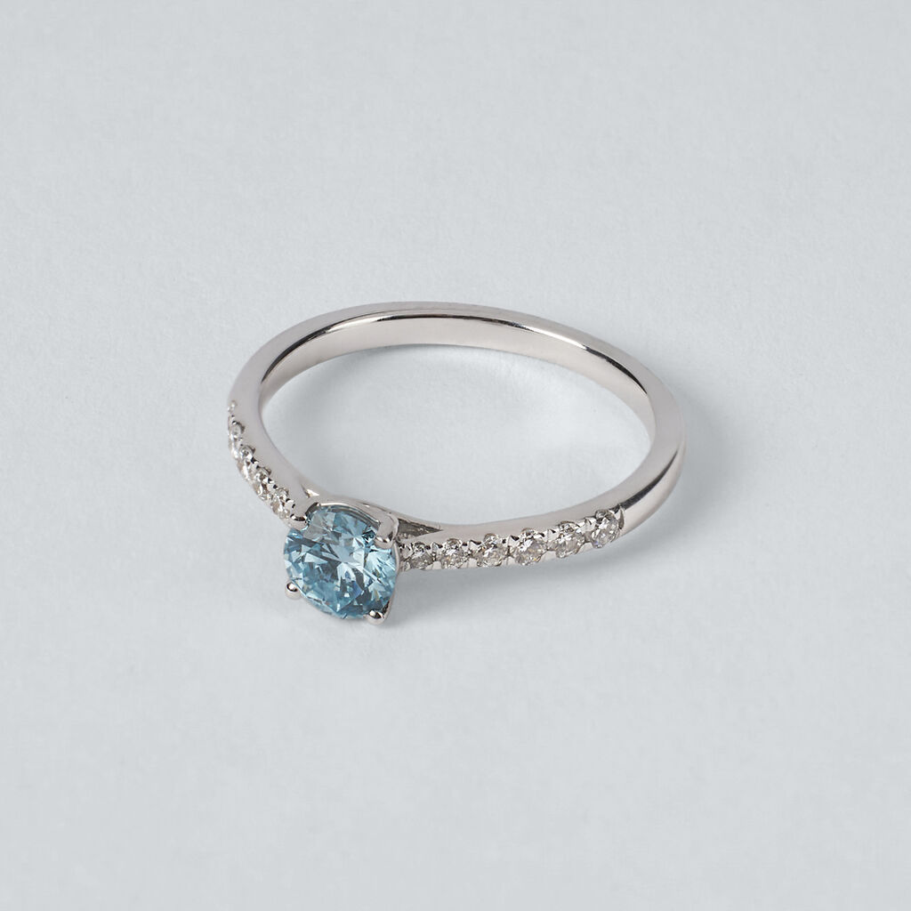 Anello Solitario Diamade Oro Bianco Diamante Lab-Grown - Anelli con Pietre Donna | Stroili