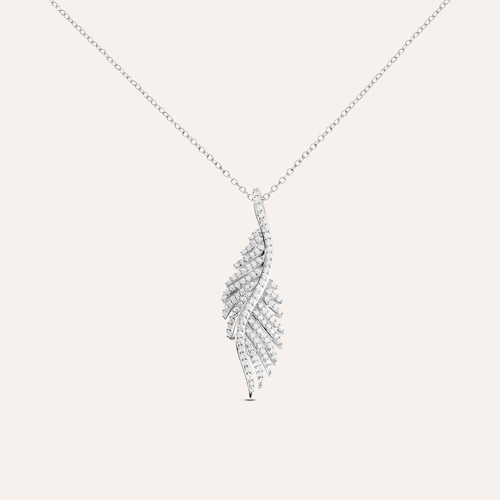 Collana Silver Shine Argento Rodiato Cubic Zirconia