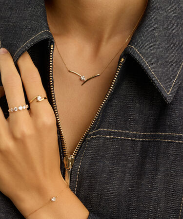 Collana Claire Oro Giallo Cubic Zirconia