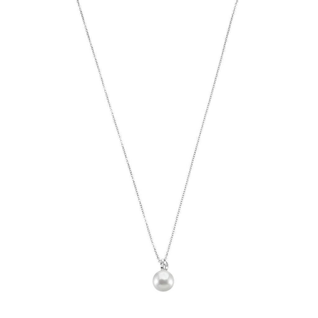 Girocollo in argento e perla e zirconi - Collane Donna | Stroili