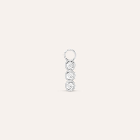 Charm Trilogy Silver Moments Argento Rodiato Cubic Zirconia - Gioielli Donna | Stroili