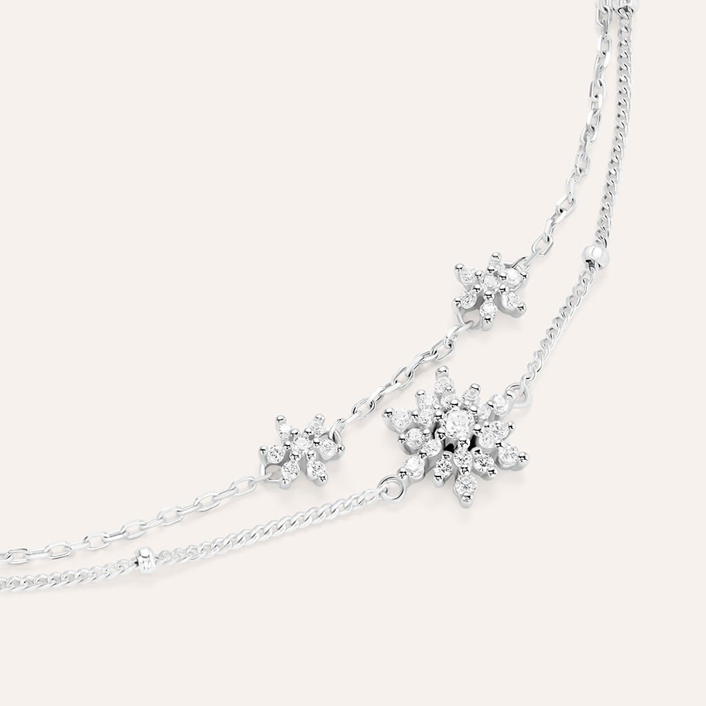 Bracciale Silver Elegance Argento Rodiato Cubic Zirconia