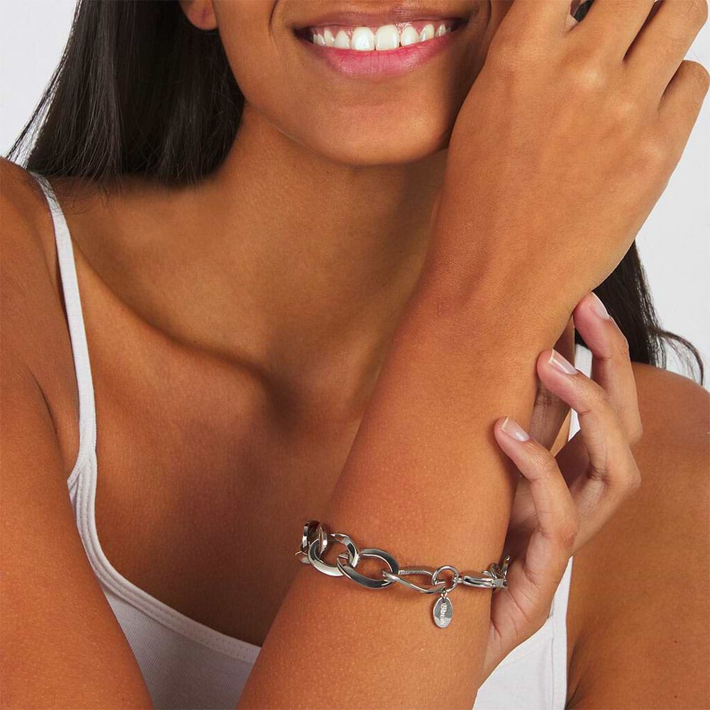 Bracciale Catena Lady Code Acciaio - Bracciali Donna | Stroili