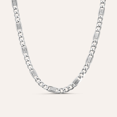 Catena Gentleman Argento Rodiato - Collane Catena Uomo | Stroili