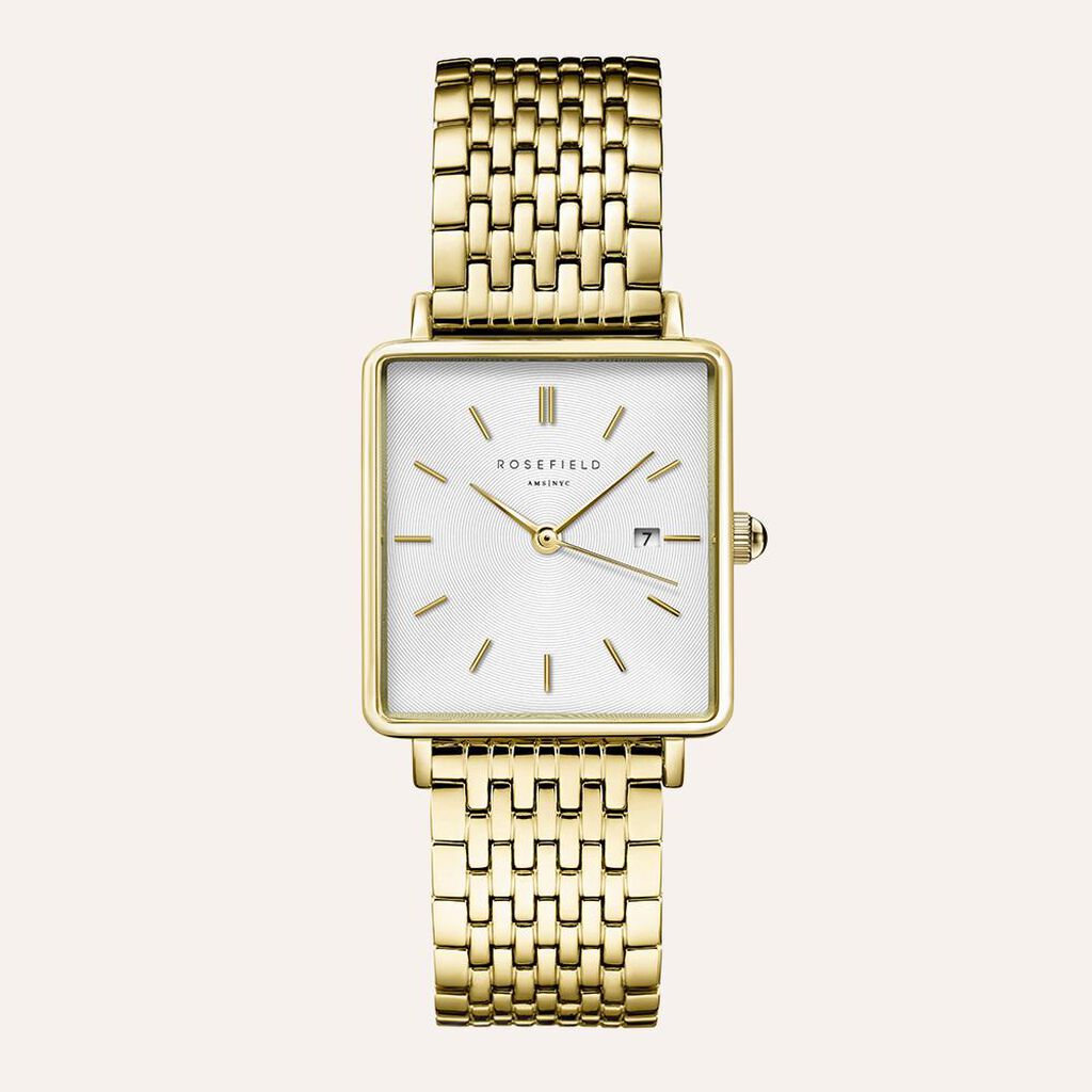 Orologio Al Quarzo Rosefield The Boxy Qwsg-q09