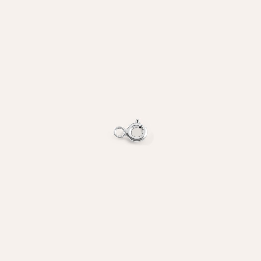 Anello a Molla Argento Rodiato