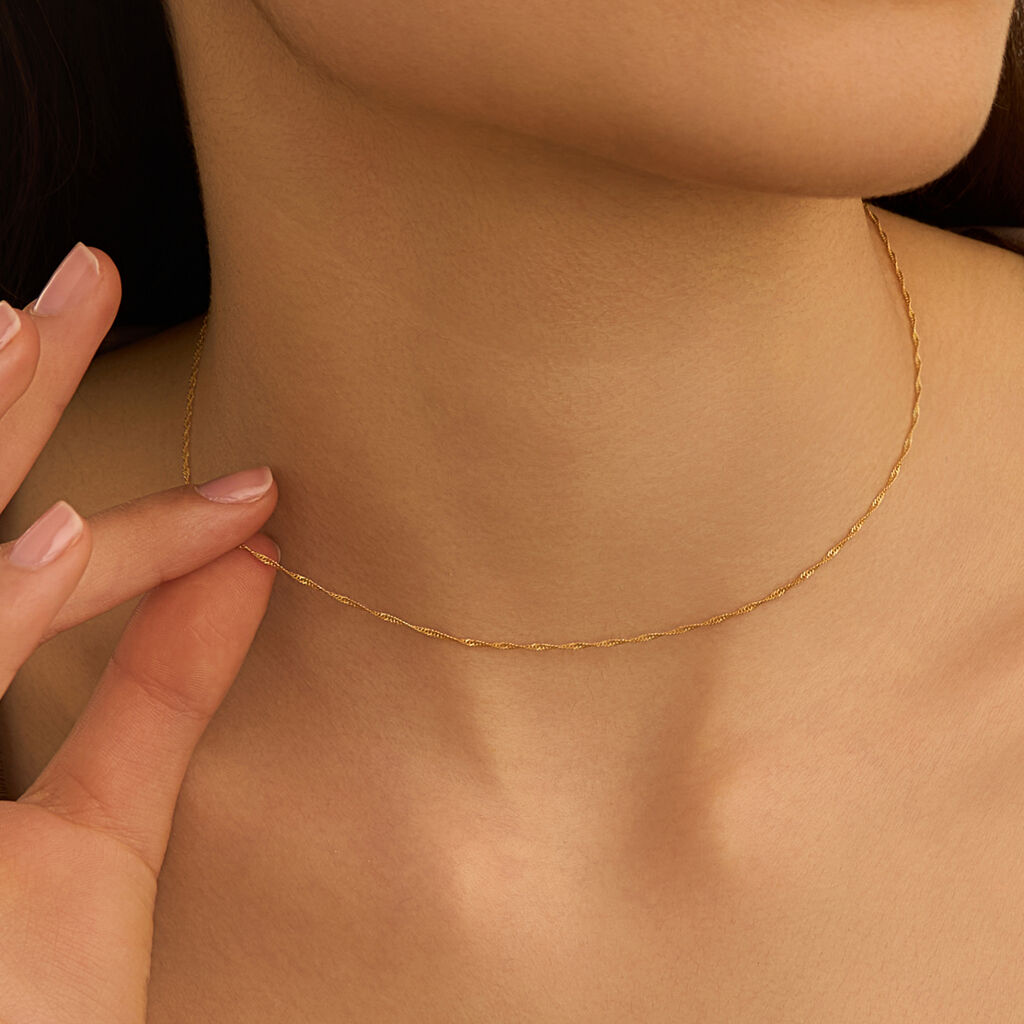 Catenina Poème Oro Giallo - Catenina Donna | Stroili