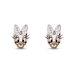 Orecchini Lobo Mickey Mouse & Friends Acciaio Rosa Cristallo - Orecchini a Lobo Donna | Stroili