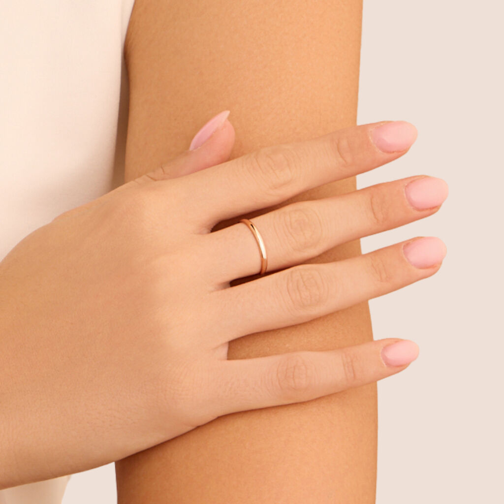 Fede Fermanello 1.95 mm Oro Rosa