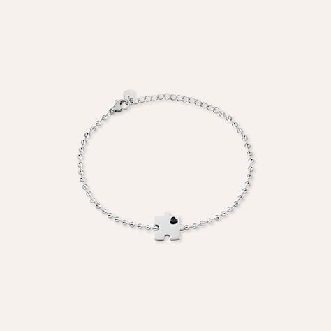 Bracciale Lady Chic Acciaio Cristallo - Bracciali con Incisione Unisex | Stroili